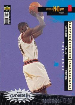 1996-97 Collector's Choice - You Crash the Game Scoring Silver (Series One) #C7 Antonio McDyess Front