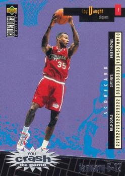 1996-97 Collector's Choice - You Crash the Game Scoring Silver (Series One) #C12 Loy Vaught Front