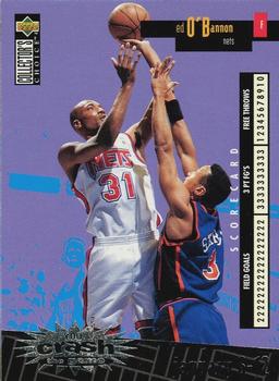 1996-97 Collector's Choice - You Crash the Game Scoring Silver (Series One) #C17 Ed O'Bannon Front