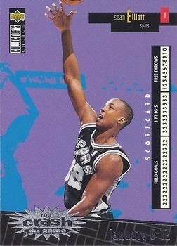 1996-97 Collector's Choice - You Crash the Game Scoring Silver (Series One) #C24 Sean Elliott Front