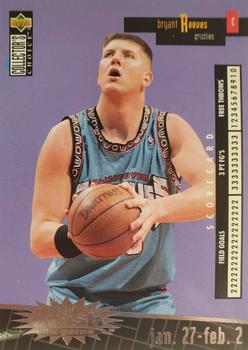 1996-97 Collector's Choice - You Crash the Game Scoring Silver (Series One) #C28 Bryant Reeves Front