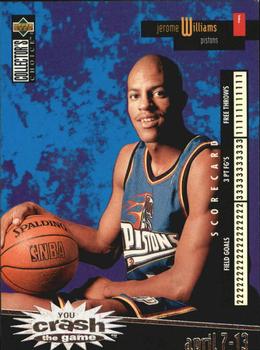 1996-97 Collector's Choice - You Crash the Game Scoring Silver (Series Two) #C8 Jerome Williams Front