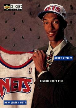 1996-97 Collector's Choice - NBA Draft Exchange #DR8 Kerry Kittles Front