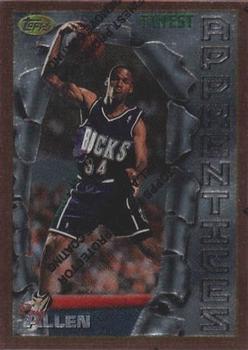 1996-97 Finest #22 Ray Allen Front