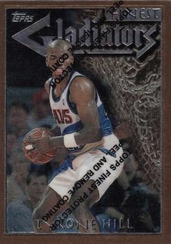1996-97 Finest #6 Tyrone Hill Front