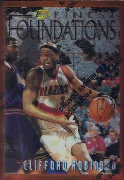 1996-97 Finest - Refractors #242 Clifford Robinson Front