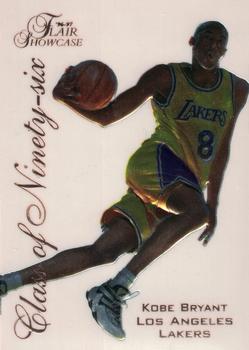 1996-97 Flair Showcase - Class of '96 #4 Kobe Bryant Front