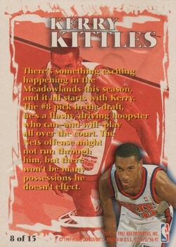 1996-97 Fleer - Rookie Sensations #8 Kerry Kittles Back