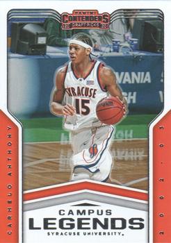 2020 Panini Contenders Draft Picks - Campus Legends #32 Carmelo Anthony Front