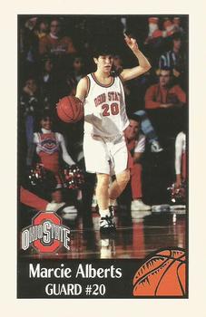 1995-96 Ohio State Basketball Women #NNO Marcie Alberts Front