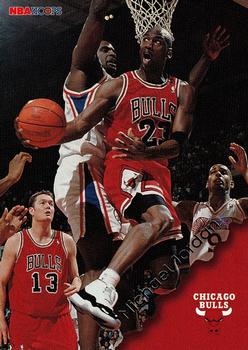 1996-97 Hoops #20 Michael Jordan Front