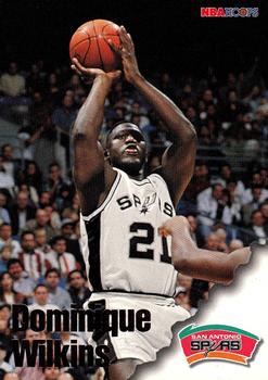 1996-97 Hoops #239 Dominique Wilkins Front