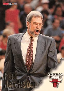 1996-97 Hoops #252 Phil Jackson Front