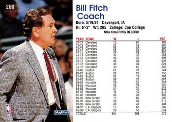 1996-97 Hoops #260 Bill Fitch Back