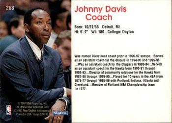 1996-97 Hoops #268 Johnny Davis Back