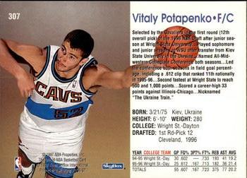 1996-97 Hoops #307 Vitaly Potapenko Back