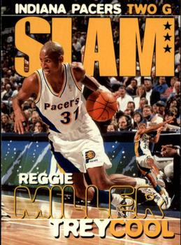 1996-97 Hoops #322 Reggie Miller Front