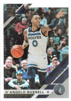 2019-20 Clearly Donruss - Gold #27 D'Angelo Russell Front
