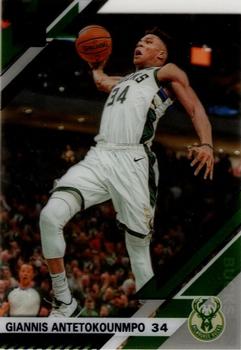 2019-20 Clearly Donruss - Purple #25 Giannis Antetokounmpo Front