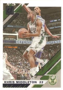 2019-20 Clearly Donruss - Purple #49 Khris Middleton Front