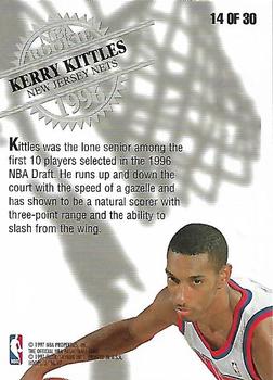 1996-97 Hoops - Rookies #14 Kerry Kittles Back