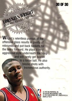 1996-97 Hoops - Rookies #30 Lorenzen Wright Back