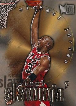 1996-97 Metal - Steel Slammin' #6 Michael Jordan Front