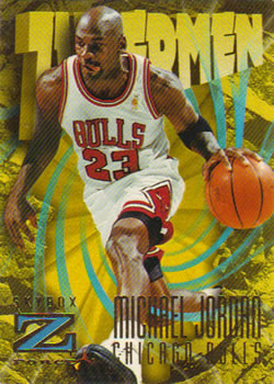 1996-97 SkyBox Z-Force #179 Michael Jordan Front