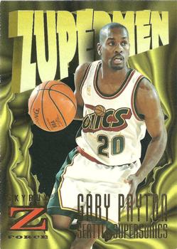 1996-97 SkyBox Z-Force #188 Gary Payton Front