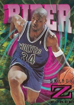 1996-97 SkyBox Z-Force #54 Isaiah Rider Front