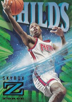 1996-97 SkyBox Z-Force #56 Chris Childs Front