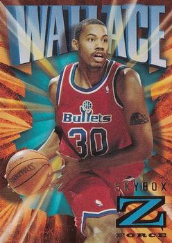 1996-97 SkyBox Z-Force #97 Rasheed Wallace Front