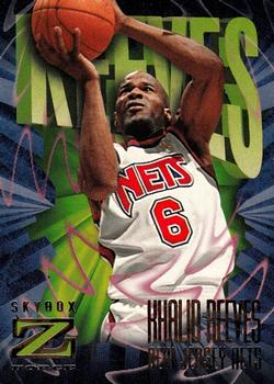 1996-97 SkyBox Z-Force #117 Khalid Reeves Front