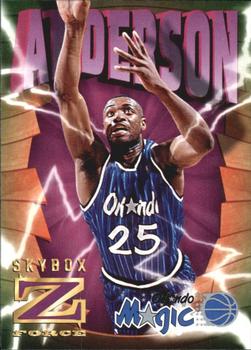 1996-97 SkyBox Z-Force - Z-Cling #61 Nick Anderson Front