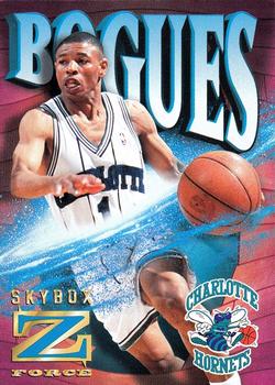 1996-97 SkyBox Z-Force - Z-Cling #8 Muggsy Bogues Front