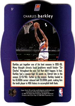 1996 SPx #37 Charles Barkley  Back