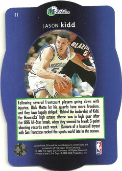 1996 SPx #11 Jason Kidd  Back