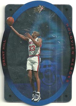 1996 SPx - Holoview Heroes #H3 Grant Hill Front