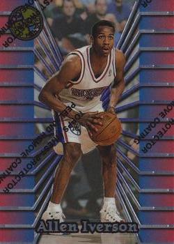1996-97 Stadium Club Members Only 55 #54 Allen Iverson Front
