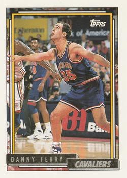 1992-93 Topps - Gold #131 Danny Ferry Front