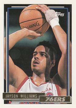 1992-93 Topps - Gold #134 Jayson Williams Front