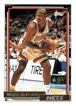 1992-93 Topps - Gold #180 Mookie Blaylock Front