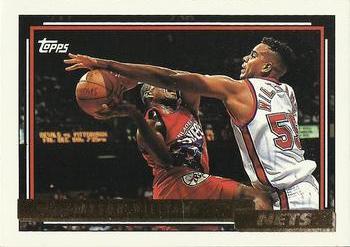 1992-93 Topps - Gold #238 Jayson Williams Front