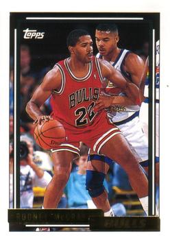 1992-93 Topps - Gold #368 Rodney McCray Front
