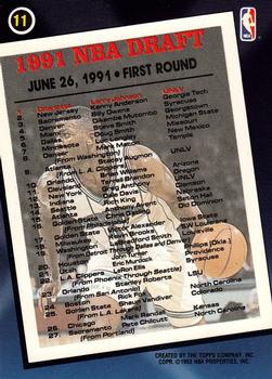 1992-93 Topps Archives - Gold #11 Larry Johnson Back