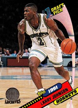 1992-93 Topps Archives - Gold #11 Larry Johnson Front