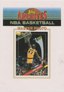 1992-93 Topps Archives - Master Photo Redemptions #NNO James Worthy Front