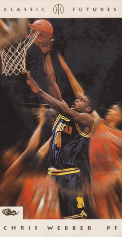 1993 Classic Futures #NNO Chris Webber Front
