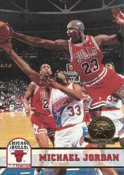 1993-94 Hoops - Fifth Anniversary Gold #28 Michael Jordan Front