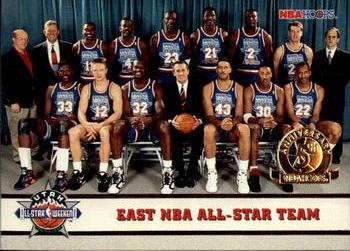 1993-94 Hoops - Fifth Anniversary Gold #281 East NBA All-Star Team Front
